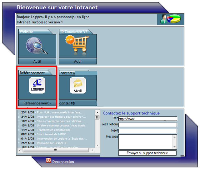 Icône Référencement