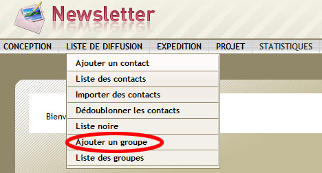 ajouter un groupe